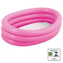 Banheira Inflável Oval - rosa Banheira Inflável Oval - rosa