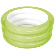 Banheira Inflável Plastico 80L Infantil Piscina Mor Verde