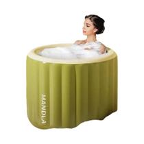 Banheira Inflável Portátil Para Adultos E Crianças, Banheira SPA Dobrável Para Corpo Inteiro Banheira Inflável Portátil Para Adultos E Crianças, Banheira SPA Dobrável Para Corpo Inteiro