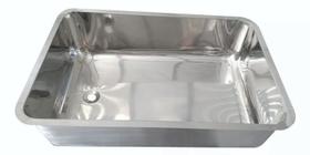 Banheira Inox para Berçário 60x40x22cm - Construinox Banheira Inox para Berçário 60x40x22cm - Construinox