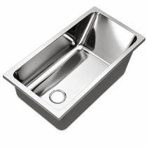 Banheira Inox para Berçário 75x40x20cm - Construinox Banheira Inox para Berçário 75x40x20cm - Construinox