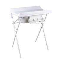 Banheira Luxo com suporte dobrável, trocador e saboneteira, tanque 25 L, até 30Kg - Hercules
