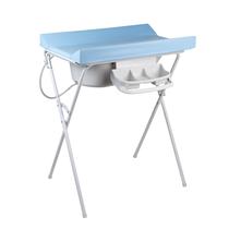 Banheira Luxo com suporte dobrável, trocador e saboneteira, tanque 25 L, até 30Kg - Hercules