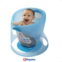 Banheira Ofurô Bebê Baby Tub - De 0 à 8 Meses - Azul