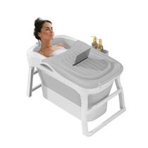 Banheira Ofurô Dobrável Portátil 210 Litros Adulto 112 Cm Vg+ - VG PLUS
