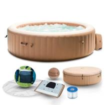 Banheira Ofurô Hidro Piscina Spa Inflável 795 Litros Com Bomba Filtro Aquecedor e Bolhas Intex