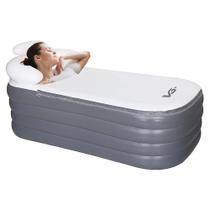 Banheira Ofurô Inflável Adulto Dobrável 120l Com Bomba Elétrica Bivolt Vg Plus Cinza Banheira Ofurô Inflável Adulto Dobrável 120l Com Bomba Elétrica Bivolt Vg Plus Cinza