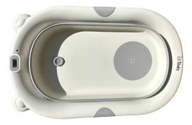 Banheira Oval Minimalista Portátil Ideal Para Banho De Bebê