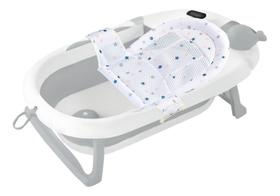 Banheira Para Bebê Com Rede Segura E Ergonômica Inclusa