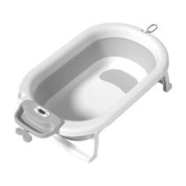 Banheira para Bebê Dobrável Aurora Sea Média 44L Cinza Kloof Banheira para Bebê Dobrável Aurora Sea Média 44L Cinza Kloof