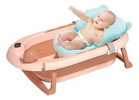 Banheira Para Bebê Dobrável Com Cama Ergonômica Tibaby