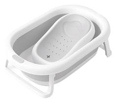 Banheira para Bebe Infantil Dobravel Facil de Guardar Anti Escorregamento de bebe 44L PipDip