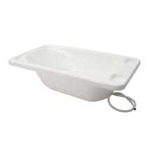 Banheira para Bebê Plástica Galzerano Branco com Saboneteira
