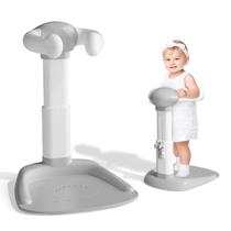 Banheira para Bebês COOSEYA com Suporte de Chuveiro - Cinza e Branco