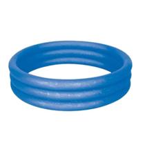 Banheira piscina inflável infantil +3 anos azul 130 litros - MOR