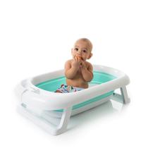 Banheira Portátil Bebê Comfy Safe Safety 1sy Aqua Green - Safety 1st