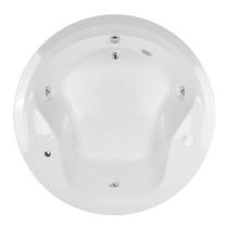 Banheira Redonda Siberia com hidro em acrílico Banheira Redonda Siberia com hidro em acrílico