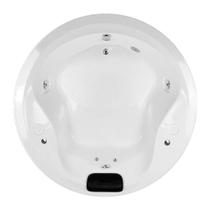 Banheira Redonda Siberia COMPLETA com hidro em acrílico Banheira Redonda Siberia COMPLETA com hidro em acrílico