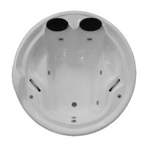 Banheira Redonda Veneza COMPLETA com hidro