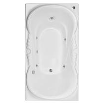 Banheira Retangular Lumiar com hidro