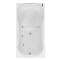 Banheira Retangular Ottawa com hidro em acrílico