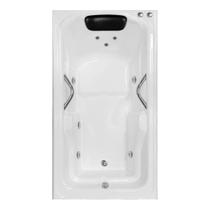 Banheira Retangular Tamarim COMPLETA com hidro