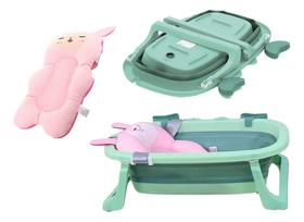 Banheira Retrátil Vitoriana Com Almofada E Porta Sabonete