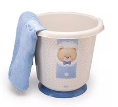 Banheira Sensitive Ofuro Urso Azul 17,2 Litros - Plasútil
