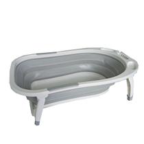 Banheira Shine Dobrável Portátil Cinza Star Baby Banheira Shine Dobrável Portátil Cinza Star Baby
