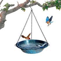 Banheira suspensa para pássaros TIANCENTRAL H 29cm Bowl Window Birds Feeder