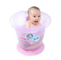 Banheira Tradicional Babytub Anti Tombo 0 A 6 Meses Rosa