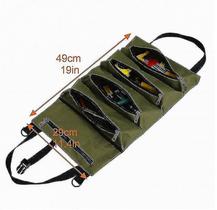 Banheiras carro oxford camuflagem bolsa de armazenamento de ferramentas portátil multiuso marrom