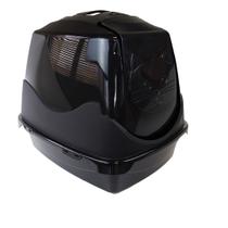 Banheiro cat toilet black