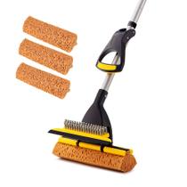 Banheiro comercial com piso de azulejo Sponge Mop Yocada Home Banheiro comercial com piso de azulejo Sponge Mop Yocada Home