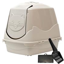 Banheiro De Gato Fechado Caixa De Areia Sanitária Fechada Com Filtro Cat Toliet