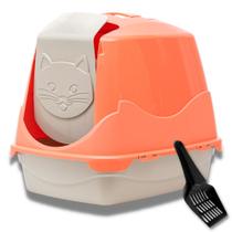 Banheiro De Gato Fechado Caixa De Areia Sanitária Fechada Com Filtro Cat Toliet - Pico Pets