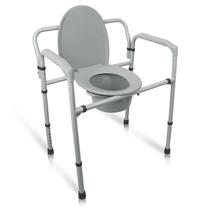 Banheiro dobrável 3n1 Bariatric Bariatric de 227 kg