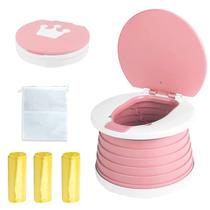 Banheiro dobrável portátil Travel Potty SunnySmile para criança Banheiro dobrável portátil Travel Potty SunnySmile para criança
