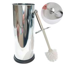 Banheiro Escovinha Aço Higiene Escova Sanitária Inox