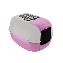 Banheiro Ferplast Prima Cabrio para Gatos Rosa