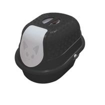 Banheiro Furacão Pet Cat Toalete Preto para Gatos