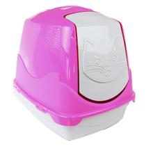 Banheiro Pet Injet Toilet Rosa para Gatos - Tam. Único