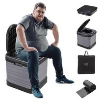 Banheiro portátil TRIPTIPS Penico portátil atualizado para acampar Banheiro portátil TRIPTIPS Penico portátil atualizado para acampar