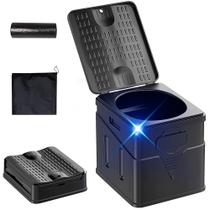 Banheiro portátil Viouprs Camping Toalete para adultos e crianças Banheiro portátil Viouprs Camping Toalete para adultos e crianças