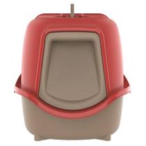Banheiro Sanitário Fechado para Gatos WC Cat New Gold Plast Pet