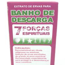 Banho 7 Forças Espirituais Proteção Espiritual Limpeza Descarrego Forte Amor Abertura de Caminhos