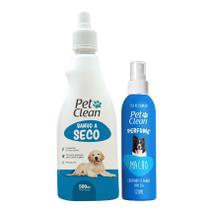 Banho a Seco Cachorro + Perfume para Cães e Gatos