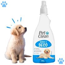 Banho a seco para Cachorro ou Gato Pet Clean