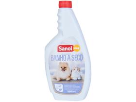 Banho a Seco para Cães e Gatos - Sanol Dog Higiene Sem Água 500ml