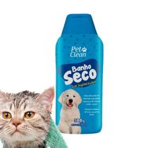 Banho a Seco Pet Clean Cachorro Gato Cães Pet